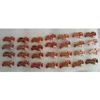 Значки. Города - герои. Москва. Ленинград, Киев, Минск , Севастополь, Одесса,  Волгоград. Цена указывается за один значок. #-III-03