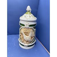 Винтажная пивная кружка охота