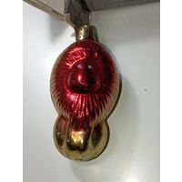 Ёлочная игрушка  - Лев . СССР  .