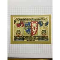 Нотгельд 75 пфеннигов 1921 год. -1912