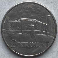 Эстония 2 кроны 1930 г. Замок Тоомпеа в Таллине