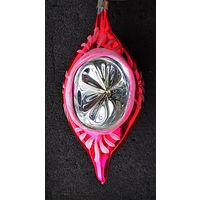 Советская ёлочная игрушка Сосулька.