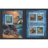 Сьерра-Леоне 2016** Черепахи