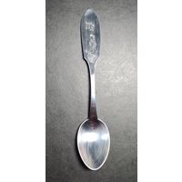 Ложка чайная, серебро 830, С РУБЛЯ! Лот серебра #3