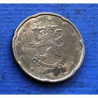 Финляндия 20 евроцентов 1999