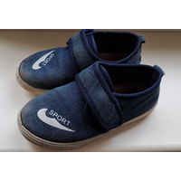 Кеды синие Спорт, р.28, б.у