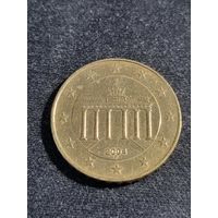Германия 10 евроцентов 2004 F