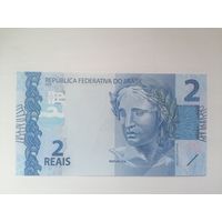 Бразилия 2 UNC с рубля