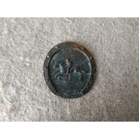 Красивая накладка на заднюю крышку карманных часов, на портсигар и другое. Российская империя, РИА, ПМВ.