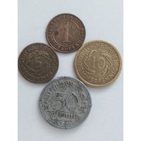 Набор монет Германии.