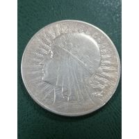 10 злотых 1932 год. Ядвига