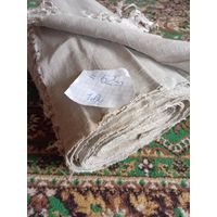 Льняное полотно домотканное