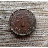 Werty71 Финляндия 1 марка 1943