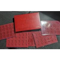 Деревянная коробка на 5 планшетов для хранения наград.