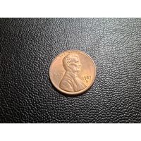 США 1 цент 1987 Цент Линкольна "D" - Денвер