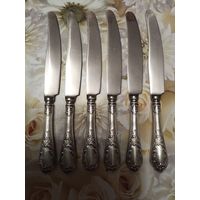 Набор ножей 6 шт.мельхиор