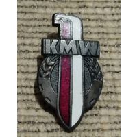 Знак  KMW ( Кружок армейский молодежи). Польша. Социализм.