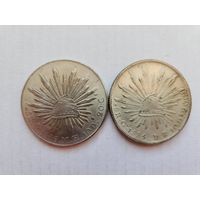 Монеты Мексики 2шт
