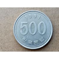 Южная Корея 500 вон, 1991г. (D-109)
