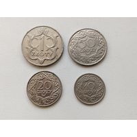 Польские монеты. ( 4 шт. ) 67-я.