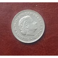 Монета Нидерланды 1 гульден 1971 г.