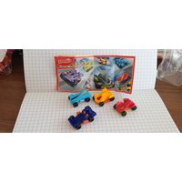 Коллекционные игрушки из Киндер сюрприза. SPRINTY. Машинки SD 263-SD 267.  6