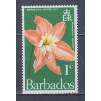 [352] Барбадос 1970. Флора.Цветы. MNH