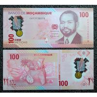 100 метикал Мозамбик 2024 г. UNC (полимер)