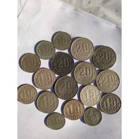 ЛОТ МОНЕТ 1930-1950 ГОДЫ