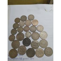 ЛОТ МОНЕТ 1930-1950 ГОДЫ