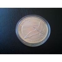 Беларусь 2003 г.Номинал - 1 руб.Чайка серебристая.Национальный парк "Браславские озера."