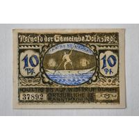 1921 год 10   пфеннигов    Германия