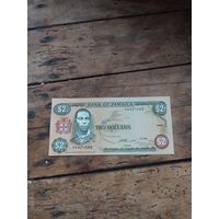 ЯМАЙКА 2 доллара 1993 год