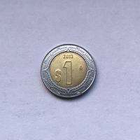 1 песо 2013 Мексика