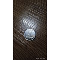 Канада 10 центов 2012