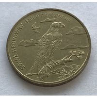 Польша 2 злотых 2008 - Сапсан