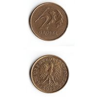 2 гроша Польша 2012 года