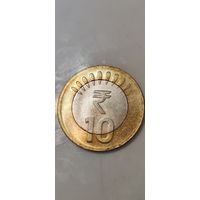 Индия 10 рупий 2018
