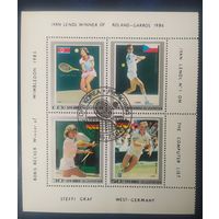 КНДР 1986 теннис .