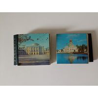 Набор мини фотографий в двух книжках гармошках Павловск. Петродворец