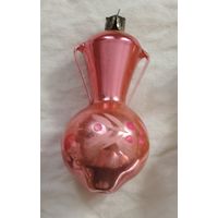 Ёлочная игрушка ваза