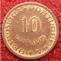 10 сентаво 1960 Мозамбик
