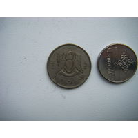 Ливия 20 дирхамов 1975г.