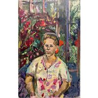 ( В цветущем саду) 1973г В.П.Тюрин 1939гр.