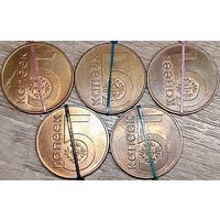 5 копеек 2009 РБ Несоосность аверса и реверса