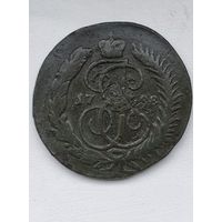 Две копейки 1788 мм Перечекан из 4 копеек барабаны