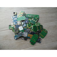 Платы с позолотой 500 грамм.