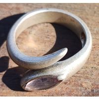 Кольцо серебро