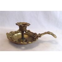 Подсвечник переносной Бронза 17 х 11 см Германия