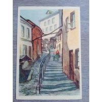 1959. Митт. Таллинн. Улица Люхике ялг. Издание Эстонии